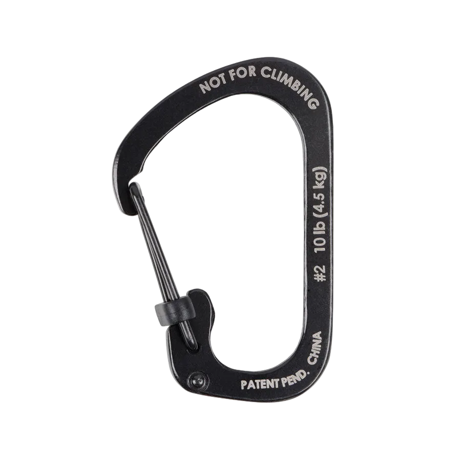 Nite Ize - SlideLock Carabiner #2 | Stainless Steel