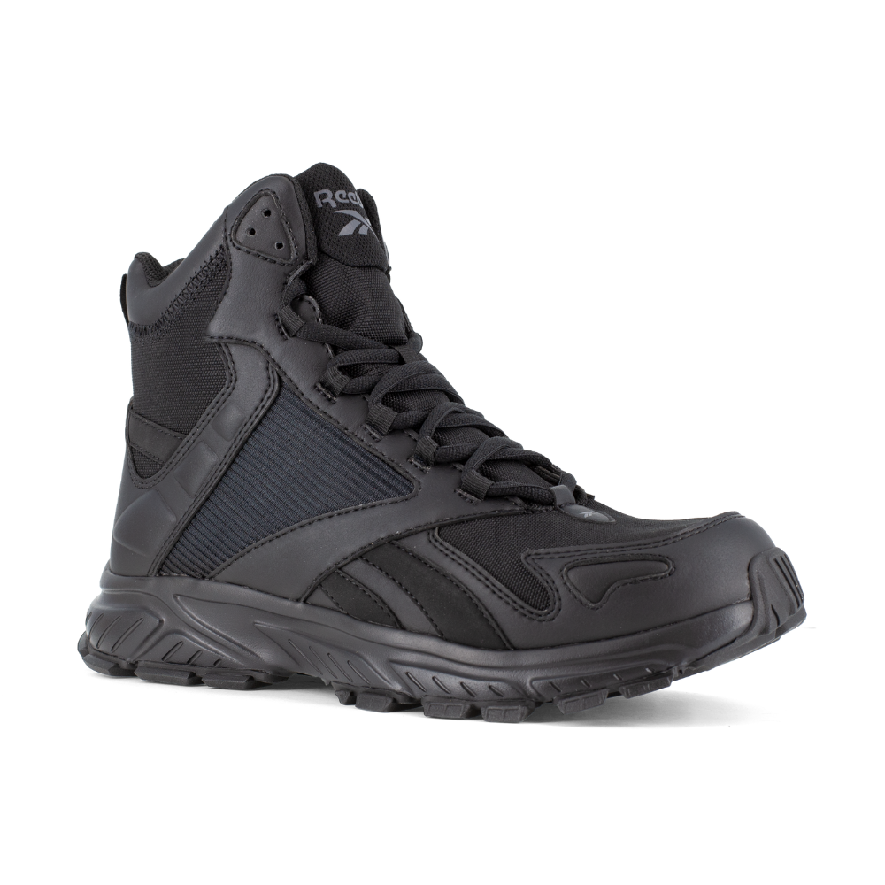 Reebok Hyperium Tactical men's 6-inch trail running tactical boot, angled view of the outer side