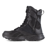 Reebok Hyperium Tactical men's 8-inch trail running tactical boot, side view of the inner side